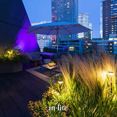 in-lite SMART SCOPE TONE spotlight rooftop terrace