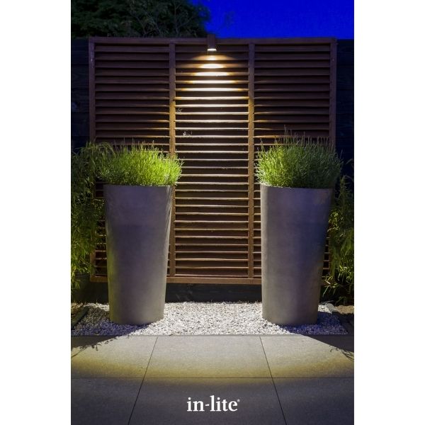 In-lite ACE DOWN CORTEN 12v LED Low Voltage Outdoor Wall Lights (IP55)