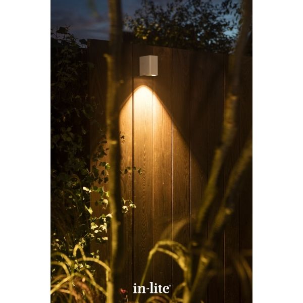 In-lite ACE WHITE LED Voltage Outdoor Wall Lights (IP55)