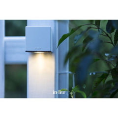 In-lite CUBID WHITE 12v LED Low Voltage Outdoor Wall Lights (IP55)