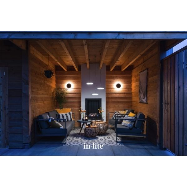 In-lite DISC WALL 230v LED Outdoor Wall Lights (IP55)