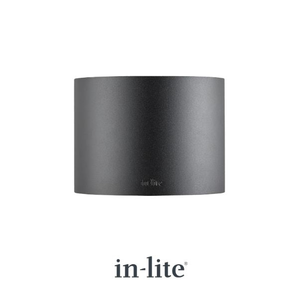 In-lite HALO UP DOWN DARK 230v LED Outdoor Wall Lights (IP55)