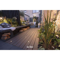 In-lite HYVE 22 12v LED Low Voltage Outdoor Decking Lights (IP67)