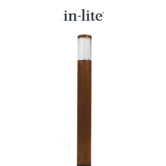 In-lite LIV CORTEN 12v LED Low Voltage Outdoor Post Lights (IP55)