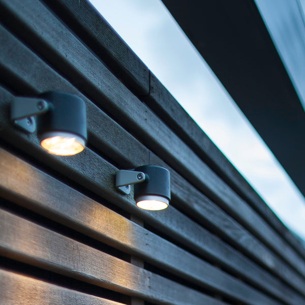 In-lite Mini Scope Spotlight On Slatted Timber