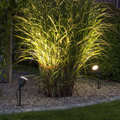 Konstsmide AMALFI (large) 12v LED Low Voltage Outdoor Spotlights In Border