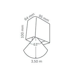 In-lite ACE DOWN 12v LED Low Voltage Outdoor Wall Lights (IP55)