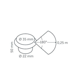 In-lite PUCK 22 DARK 12v LED Low Voltage Outdoor Recessed Lights (IP67)