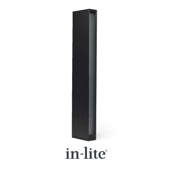 in-lite EVO DARK 12v Outdoor landscape bollard light. in-lite official brand product, original architectural lighting fixture designed and manufactured by in-lite.
