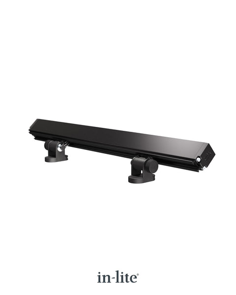 in-lite EVO FLOOD 12v Outdoor ground floodlight with adjustable mounting brackets. in-lite official brand product, original lighting fixture designed and manufactured by in-lite.