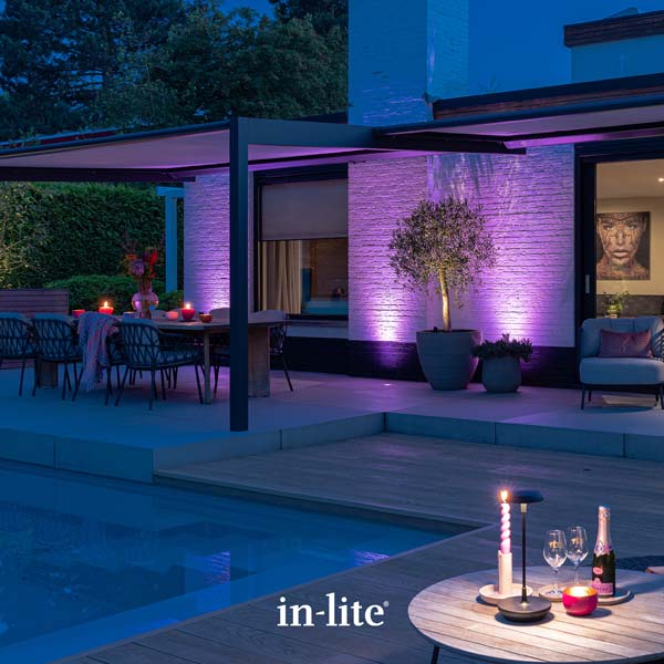 In-lite SMART FLUX TONE 12v LED Low Voltage Outdoor Decking Lights (IP68)