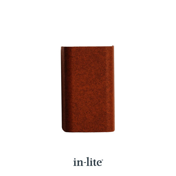 in-lite ACE DOWN 12v Wall Light Corten Finish Updated Version