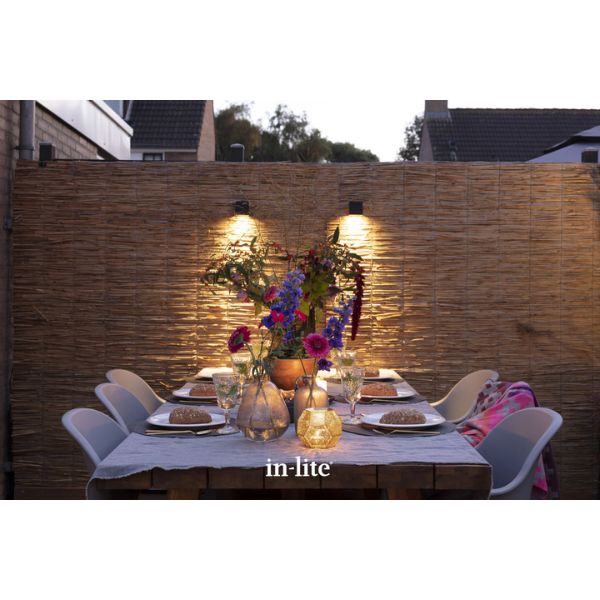In-lite BIG CUBID WHITE 12v LED Low Voltage Outdoor Wall Lights