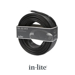 in-lite AWG14 twin core low voltage outdoor lighting system installation cable.