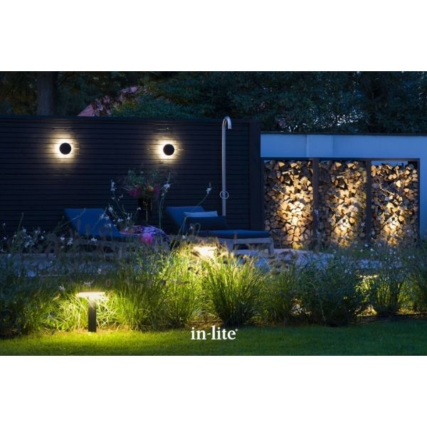 In-lite DISC WALL 12v LED Outdoor Wall Lights (IP55)
