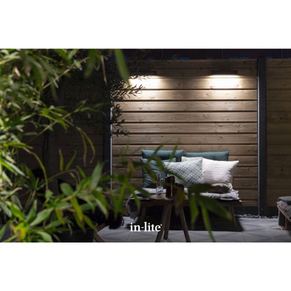 In-lite EVO DOWN DARK 12v LED Low Voltage Outdoor Wall Lights