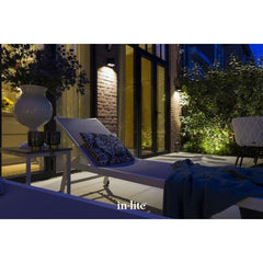 In-lite HALO DOWN DARK 230v LED Outdoor Wall Lights (IP55)