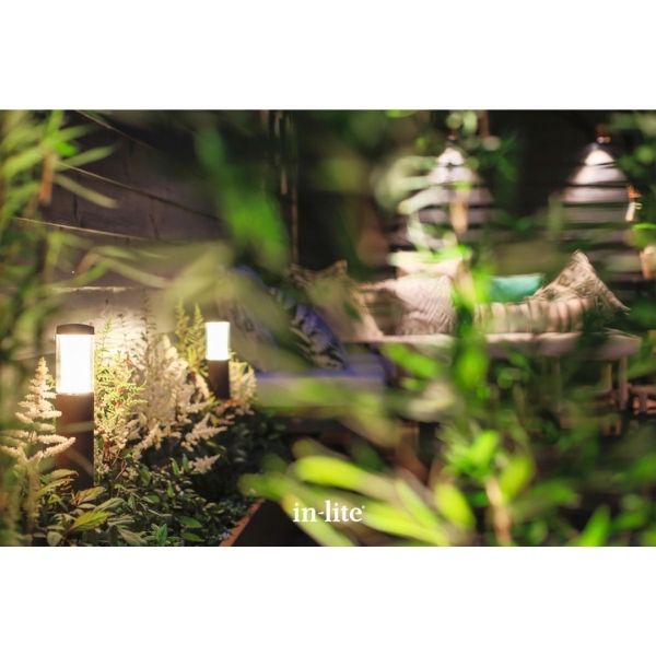 In Light In-lite LIV LOW CORTEN 12v LED Low Voltage Outdoor Post Lights (IP55)