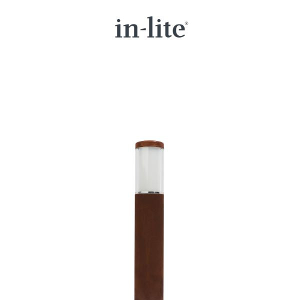 In Light In-lite LIV LOW CORTEN 12v LED Low Voltage Outdoor Post Lights (IP55)