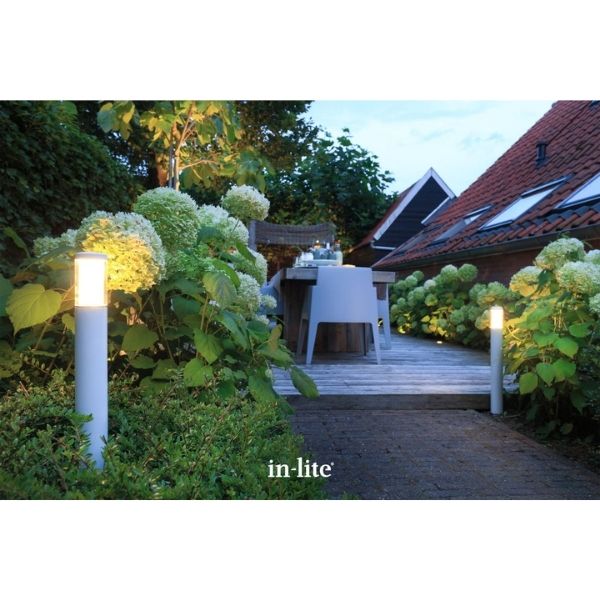 In Light In-lite LIV WHITE 12v LED Low Voltage Outdoor Post Lights (IP55)