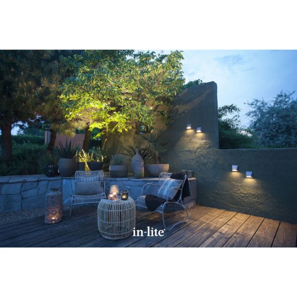In-lite WEDGE 12v LED Low Voltage Outdoor Wall Lights (IP55)