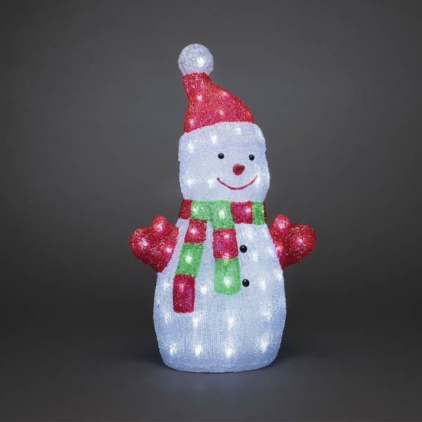 Konstsmide decorative outdoor lights LED snowman