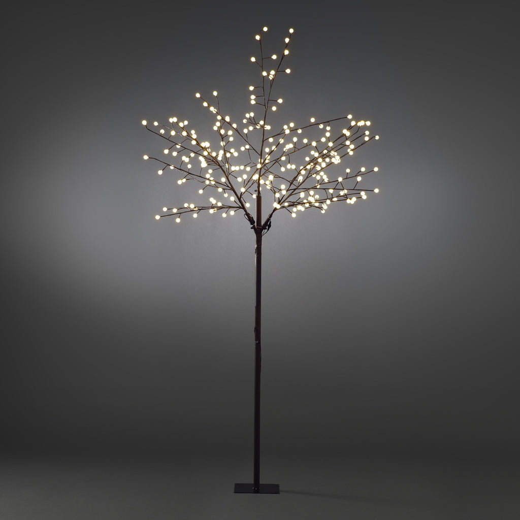 Konstsmide decorative brown tree with 240 LED