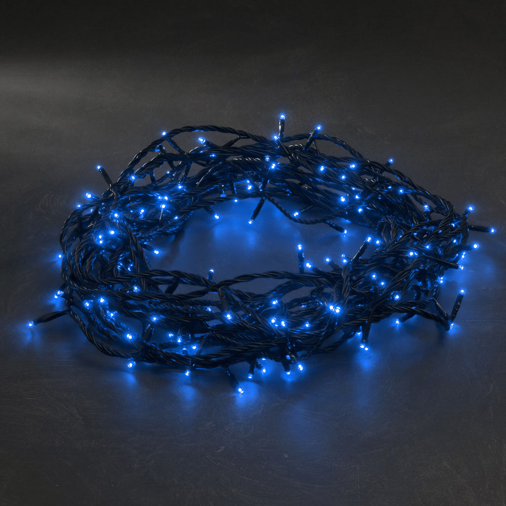 Konstsmide Micro LED blue outdoor light set