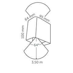 In-lite ACE UP DOWN 12v LED Low Voltage Outdoor Wall Lights (IP55)